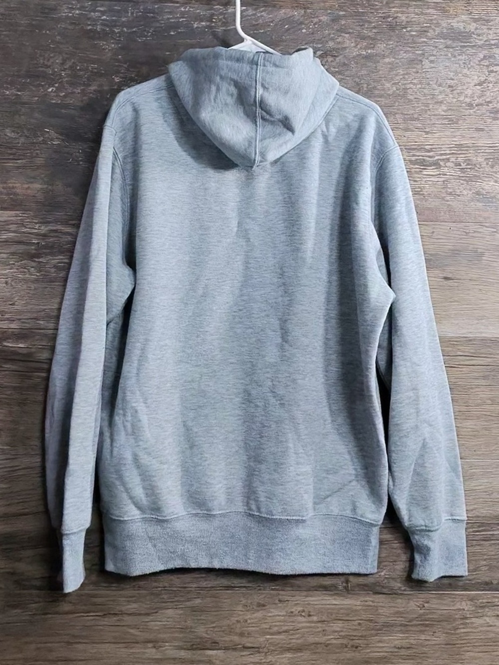 Blue Ice Men's Pullover Hoodie in Light Gray with Kangaroo Pocket - Picture 2 of 7